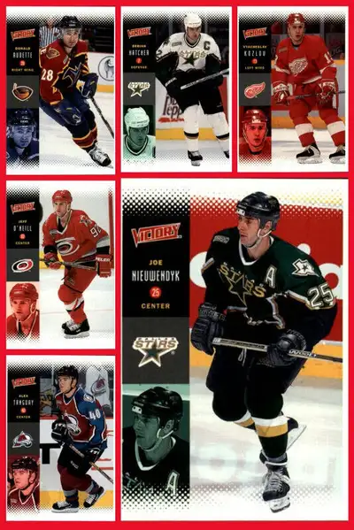 2000-01 UPD VICTORY SET DE 330 CARTES GRETZKY,JAGR,ROY+++, View more