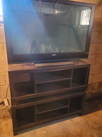 2 TV consoles and TV great for a MANCAVE
