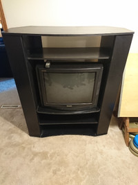 Free TV Stand and Tube TV