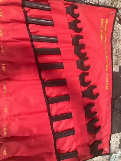 10 piece jumbo wrench set se, View more