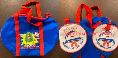 hi, -try to find another picture of this same duffle bag online -great overall condition -Stay-Puft...