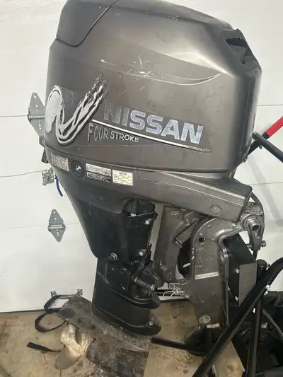 Used 30hp Nissan Four stroke motor. Blew a CDI. All parts are available for purchase. Also a set of...