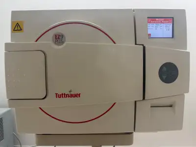 This is a professionally refurbished Tuttnauer EZ9 Plus autoclave / sterilizer. The Tuttnauer EZ9 Pl...