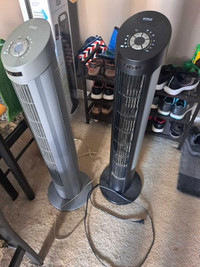 Two fans for $40.00 each 