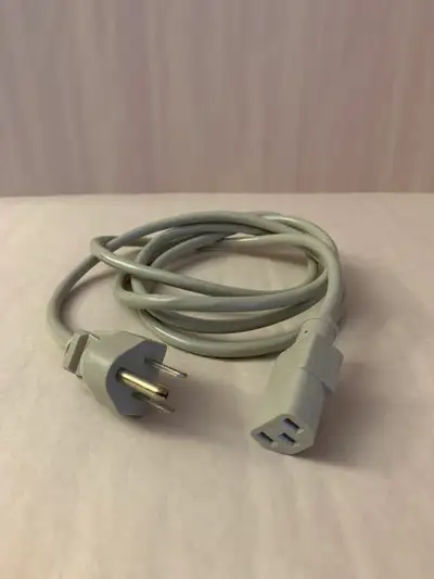 Light Grey Universal Power Cable for computer, monitor, TV, View more