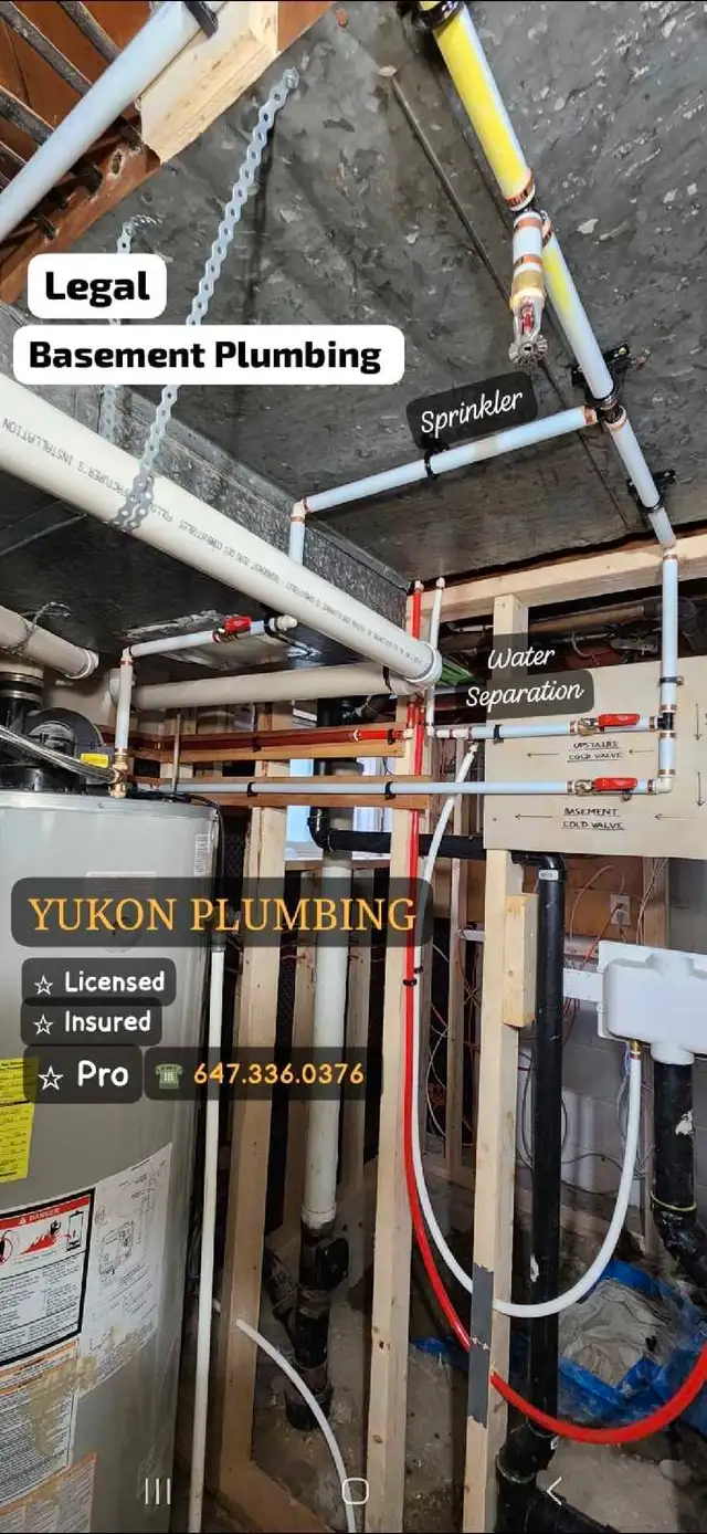 ●☆☆ BEST LEGAL BASEMENT PLUMBING☆☆●62866660545538124