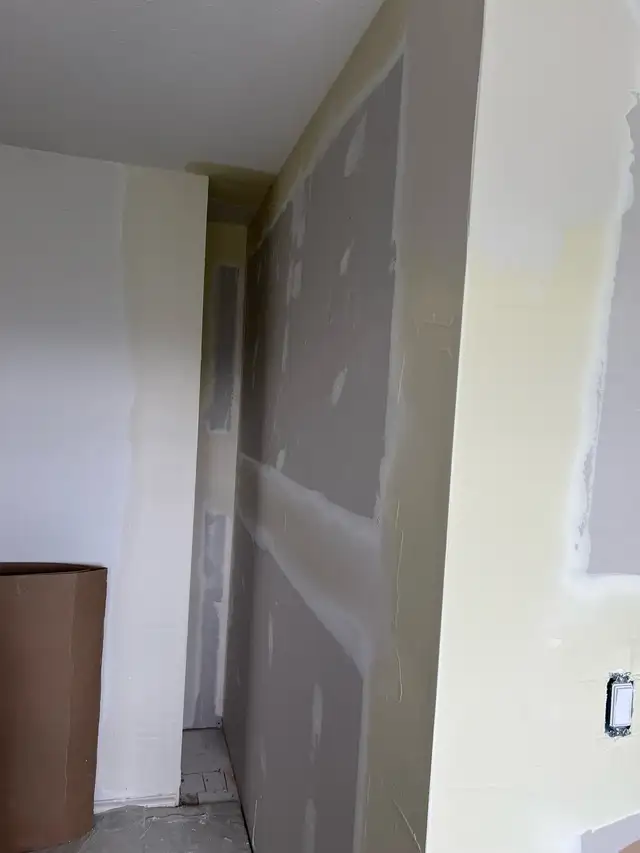 Drywall installation and finishing service, Taping and steel fra62864742994947124