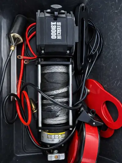 13000 lb Electric Winch – Heavy Duty – Tested & Working, View more
