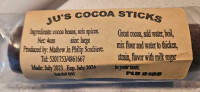 Cocoa sticks from St. Lucia ;o)