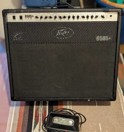 2013 Peavey 6505+ 1x12" All Tube Combo + Footswitch + Celestion , View more