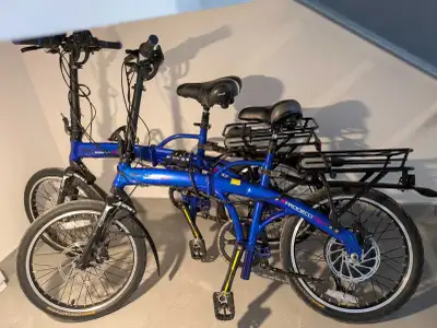 2x Vélos (ebike) Prodecotech Mariner Pliable Modèle 500, View more