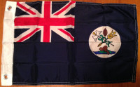 1865 authorized Flag of Vancouver Island
