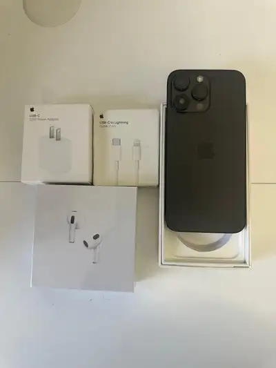 iPhone 14 Pro Max 128gb **Airpods/Fast Charger Set/Delivery**, View more