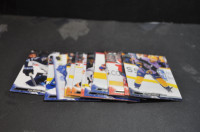 2022-23 Upper Deck Series 1 Hockey Base Set 100-199 +- 17 cards