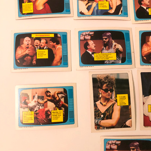 1985 WWF O Pee Chee Wrestling Cards The Superstars Lot of 17 in Arts & Collectibles in City of Toronto - Image 4