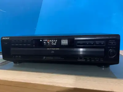 Sony CDP-CE315 5 Disc CD Changer Compact Disc Playe-Remote-works, View more