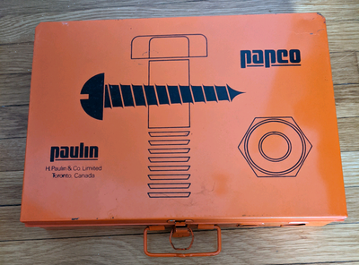 Papco metal box., View more
