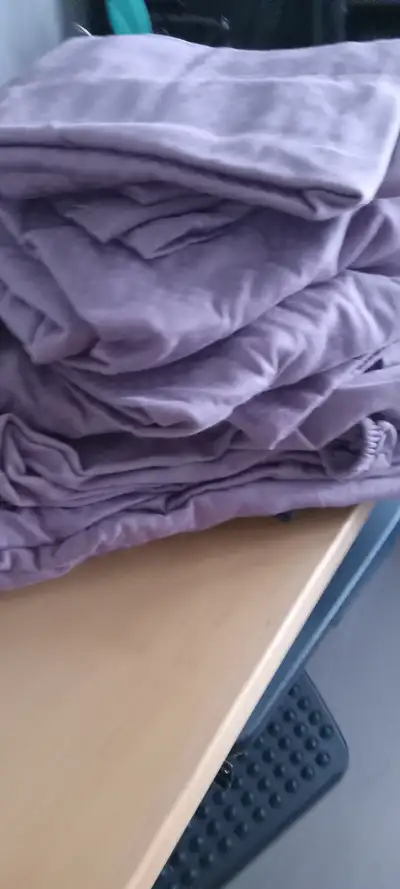 Queen sheet set and duvet, View more