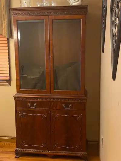 Antique China cabinet, View more