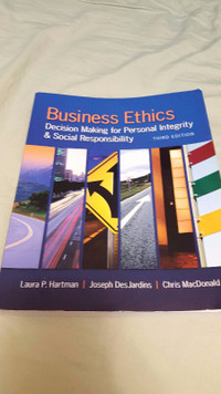 Ryerson BUS 223 Business Ethics
