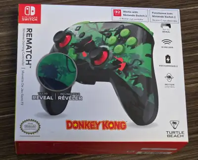 Brand New - DK Wireless Controller for Nintendo Switch, View more