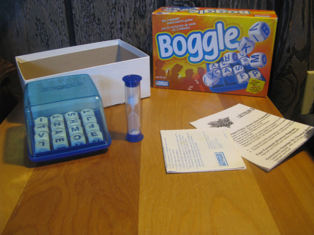 Jeu BOGGLE de PARKER 1997 en excellent état. dans Autre  à Trois-Rivières