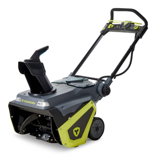 Yardworks 96v single stage snowblower - Batteries included in Snowblowers in Oshawa / Durham Region - Image 2
