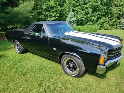 1972 El Camino SS This is a full metal California car 350 industrial crate motor with mild cam and a...