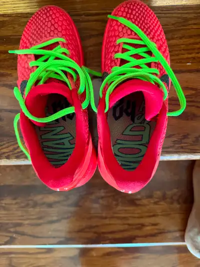 Boys Nike Kobe 6 Reverse Grinch Basketball shoes  size 4.5, View more