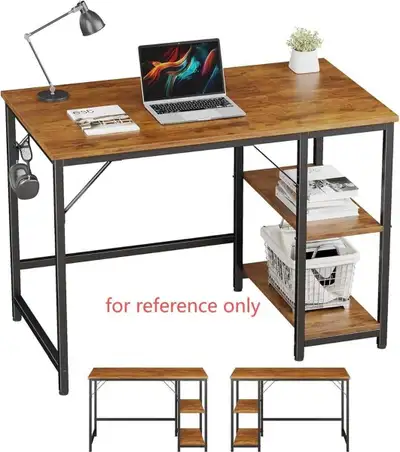 Industrial Style Computer Desk, View more