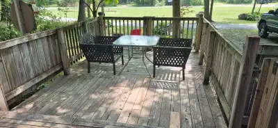 Extra large deck, View more
