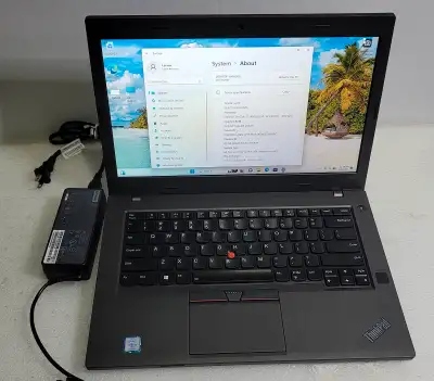 For sale used but in excellent condition Thinkpad T470p Laptop i7 Touch Screen - see pictures. Descr...