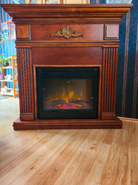 Electric Fireplace with heater