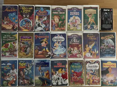 CLASSIC VHS (Space Jam, Toy Story, Friday the 13th), View more
