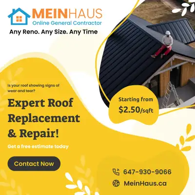 Roof Repair and Replacements - Scarborough, View more