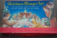 Vintage Box with 2 Christmas Advent Calendars, Selling As Is