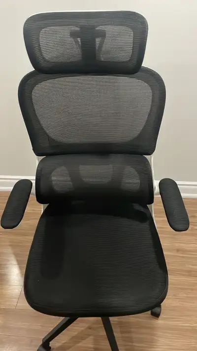 Ergonomic Mesh Office Chair - with headrest and armrests., View more