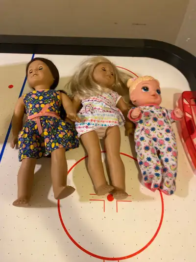 American Girl and Baby Alive Dolls Bundle, View more