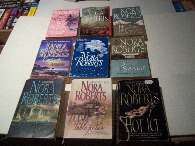 NORA ROBERTS PAPERBACK BOOKS in Fiction in Kingston - Image 4