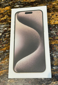 iPhone 15 Pro Max - Natural Titanium 