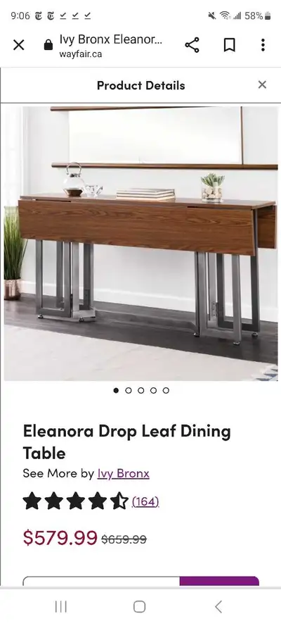 Dining table, View more