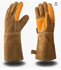 Leather Safety Welding gloves for MIG TIG Heat resistant