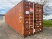 Secondhand 40-Foot High-Cube Container