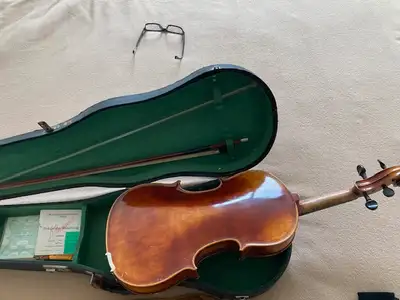 VIOLIN COPY OF ANTONIUS STRADIVARIUS FACIEBAT CREMONA 1713, View more