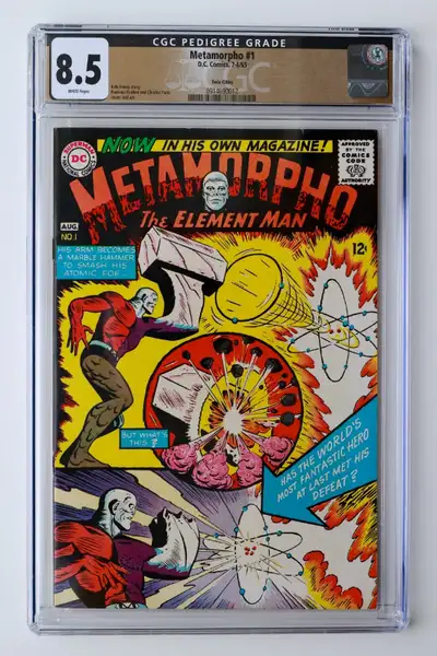 Metamorpho 1 (Twin Cities Pedigree) in CGC 8.5 and 9.0 Comics, View more
