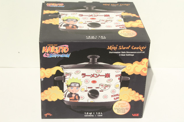 Mijoteuse Naruto Shippuden 1.6 Quart Mini Slow Cooker Crockpot dans Fours à micro-ondes et cuiseurs  à Ville de Montréal