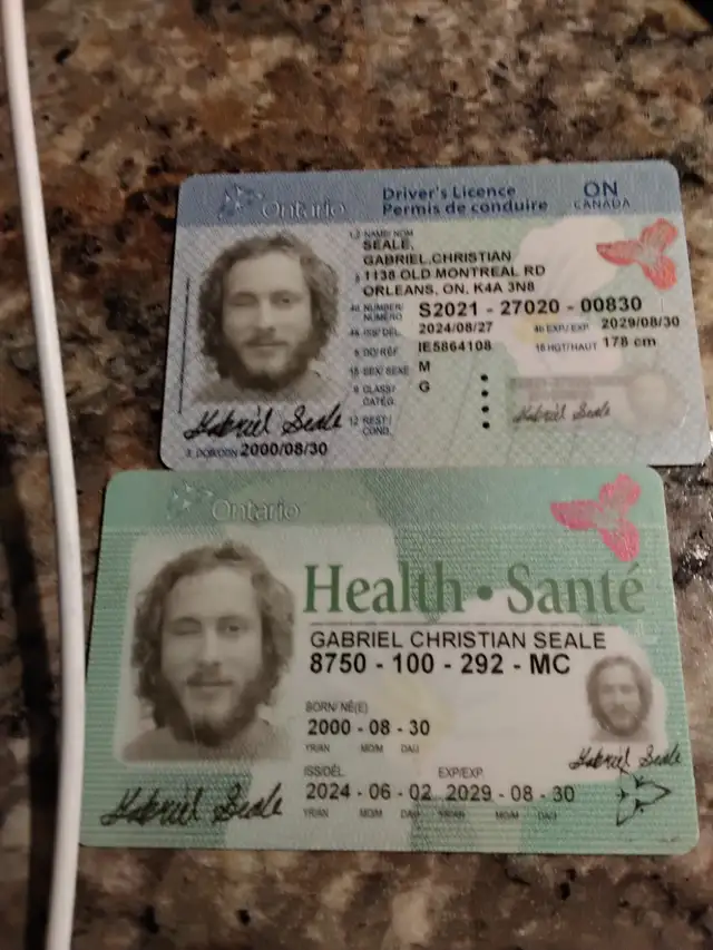 Lost and find driver lisence healt card