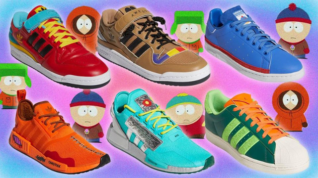South Park X Adidas Forum Low Shoes Sneakers x6 Collection in Arts & Collectibles in Vancouver - Image 2