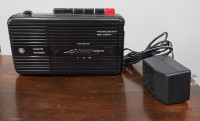 GE Cassette Recorder with Adapter