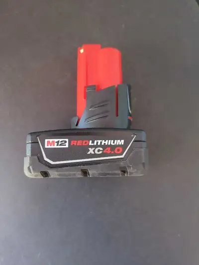 Milwaukee M12 XC4.0 battery, View more